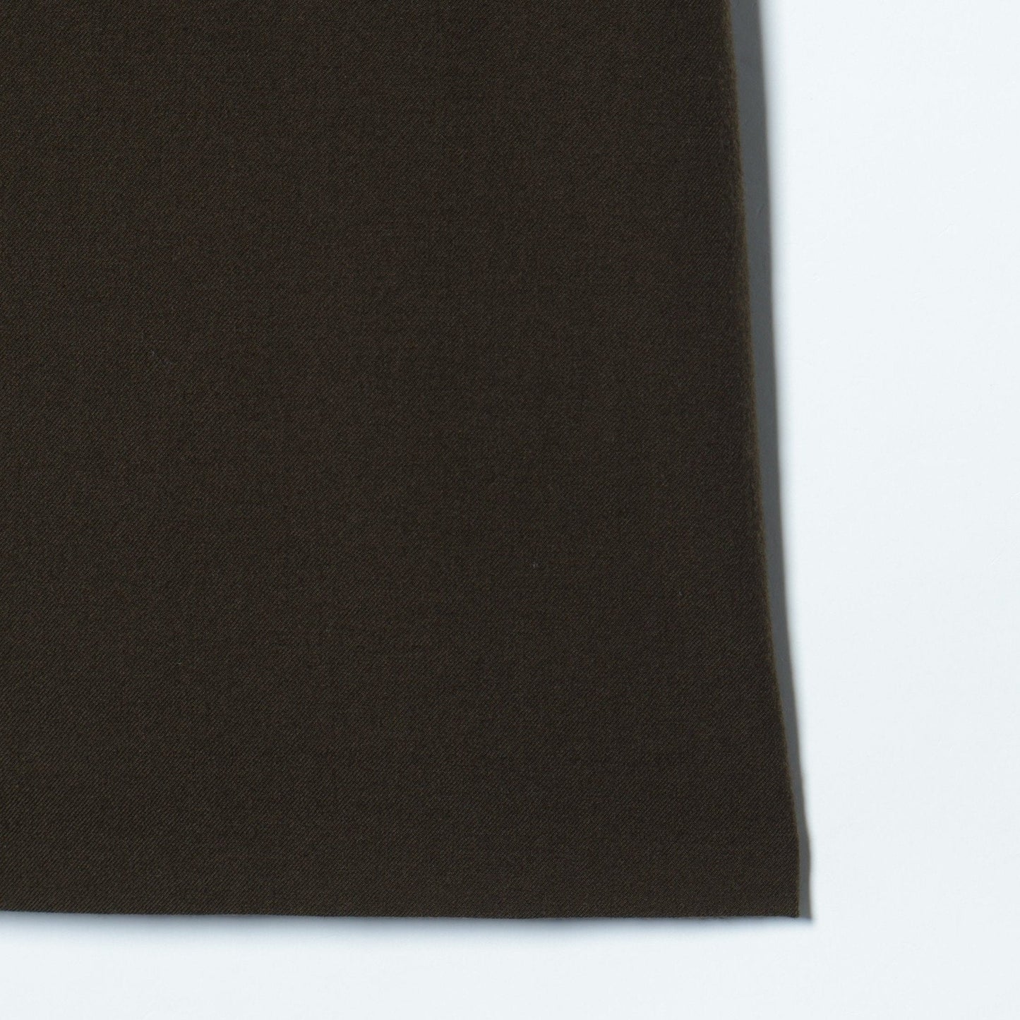 MILLED WOOL TWILL DRESS