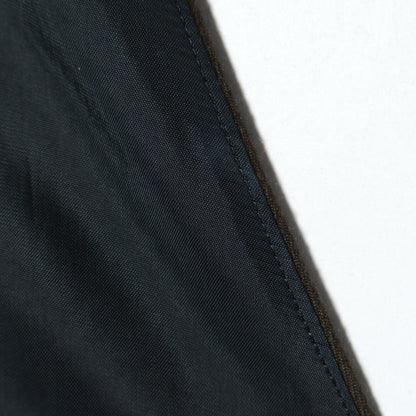 MILLED WOOL TWILL DRESS