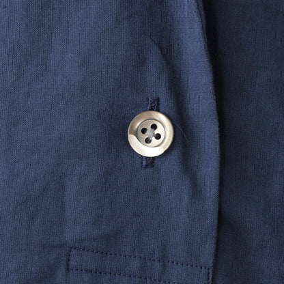 LINEN COTTON POPLIN DRESS