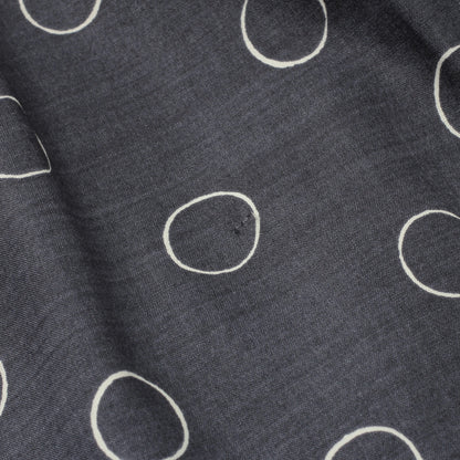 OUTLINE SPOT SILK SKIRT