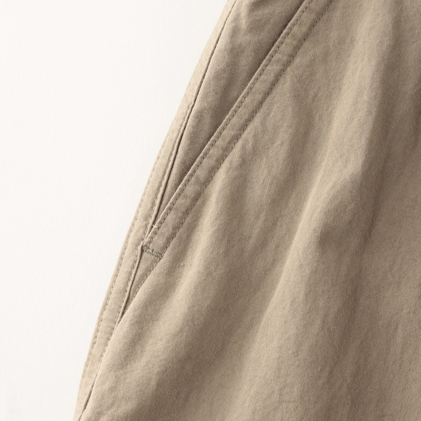 COTTON LINEN PLAIN WEAVE TROUSERS