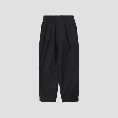 WASHED CHINO COTTON TROUSERS