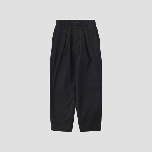 WASHED CHINO COTTON TROUSERS