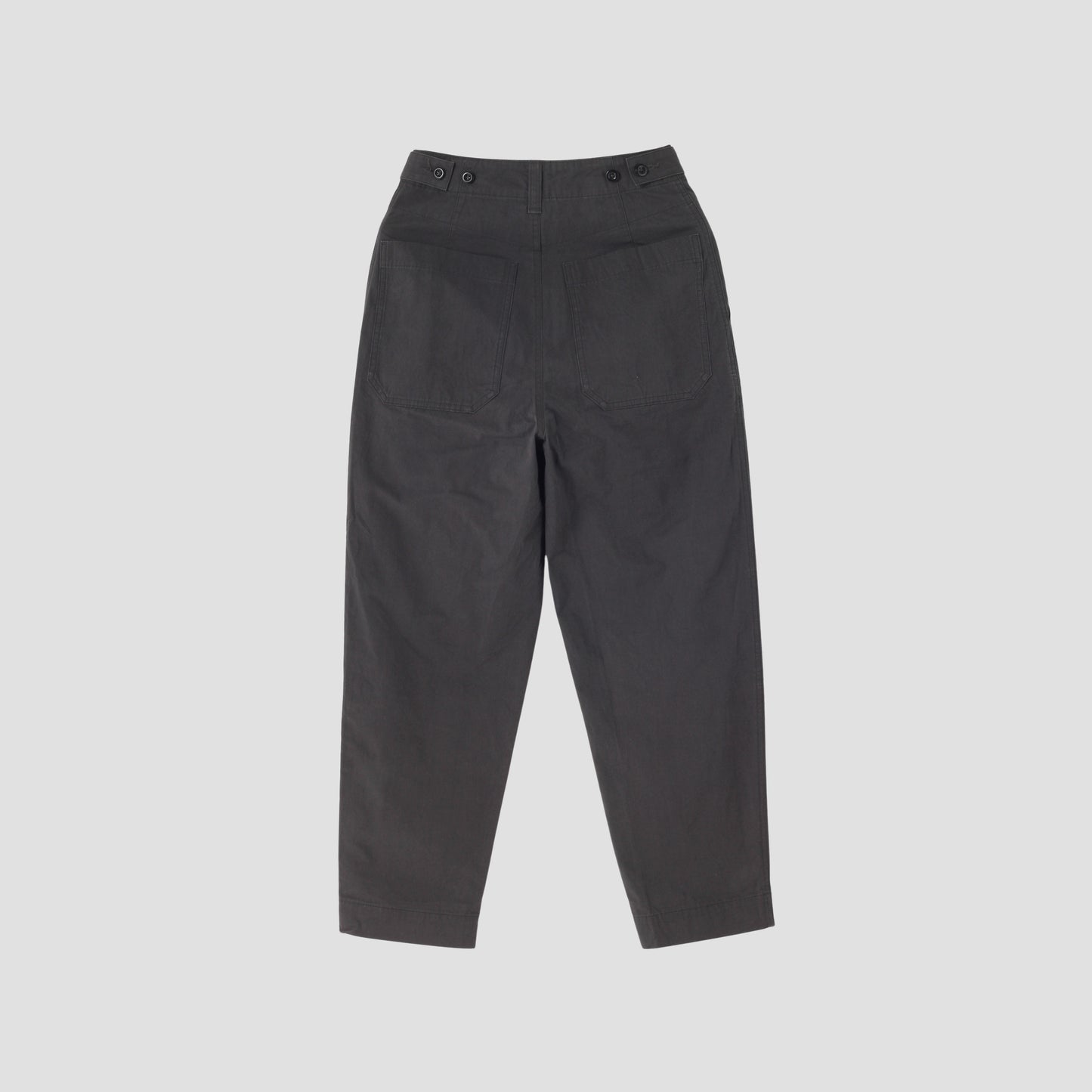 DRY COTTON PLAINWEAVE TROUSERS