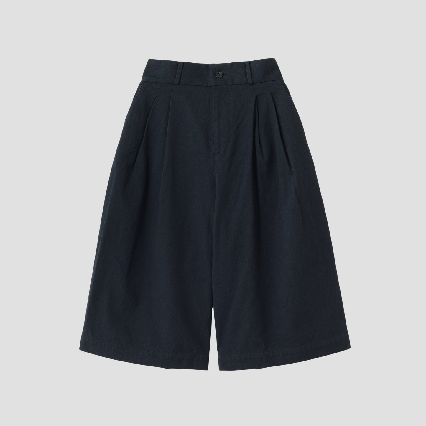 YARN DYE HEAVY COTTON TWILL TROUSERS