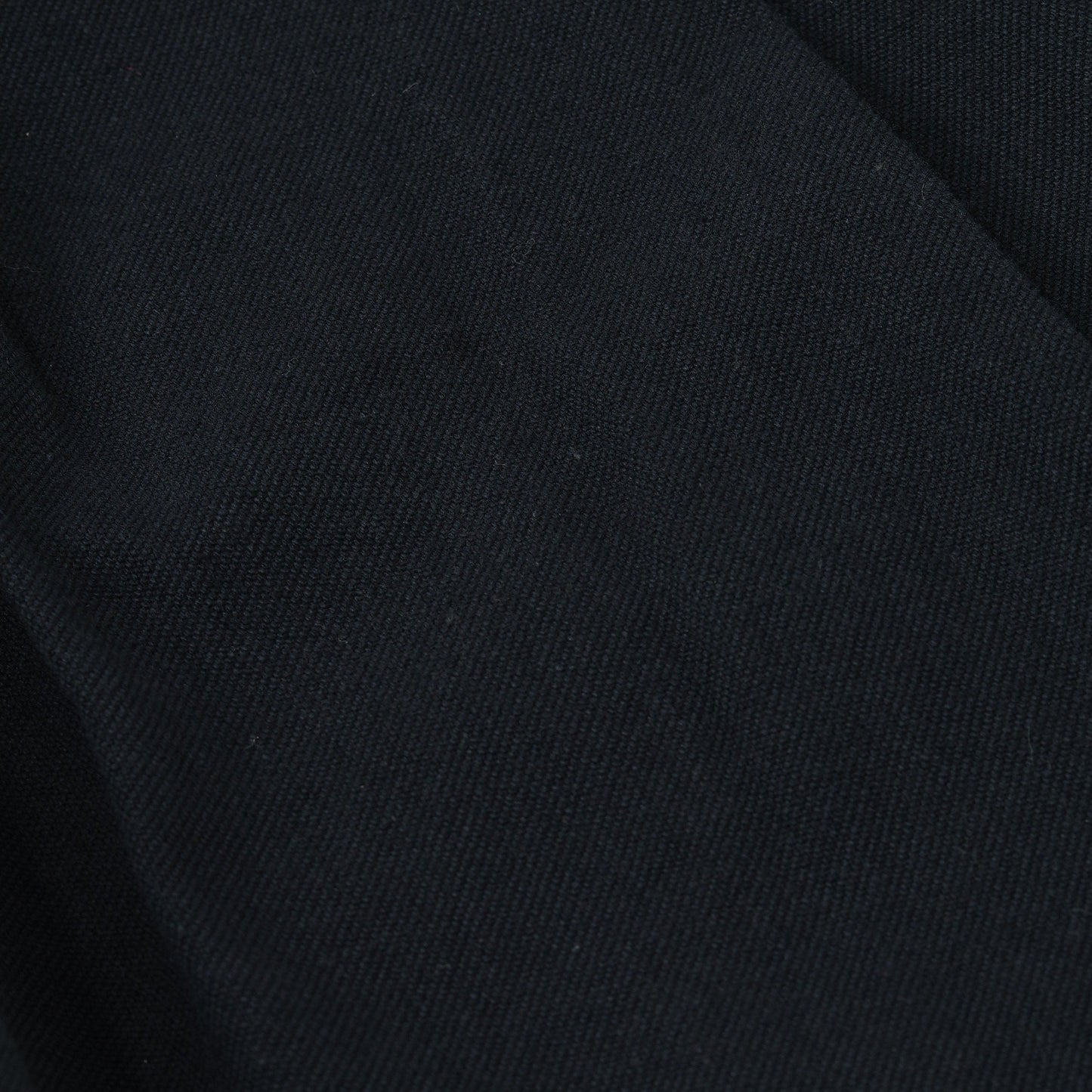 YARN DYE HEAVY COTTON TWILL TROUSERS