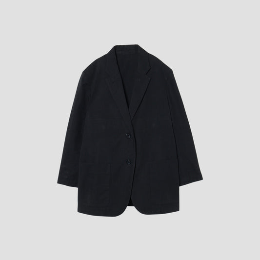 COTTON LINEN OXFORD JACKET