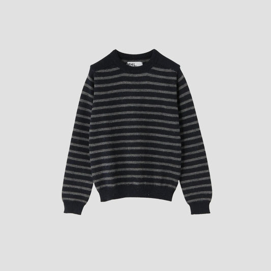 BASIC WOOL STRIPE KNIT