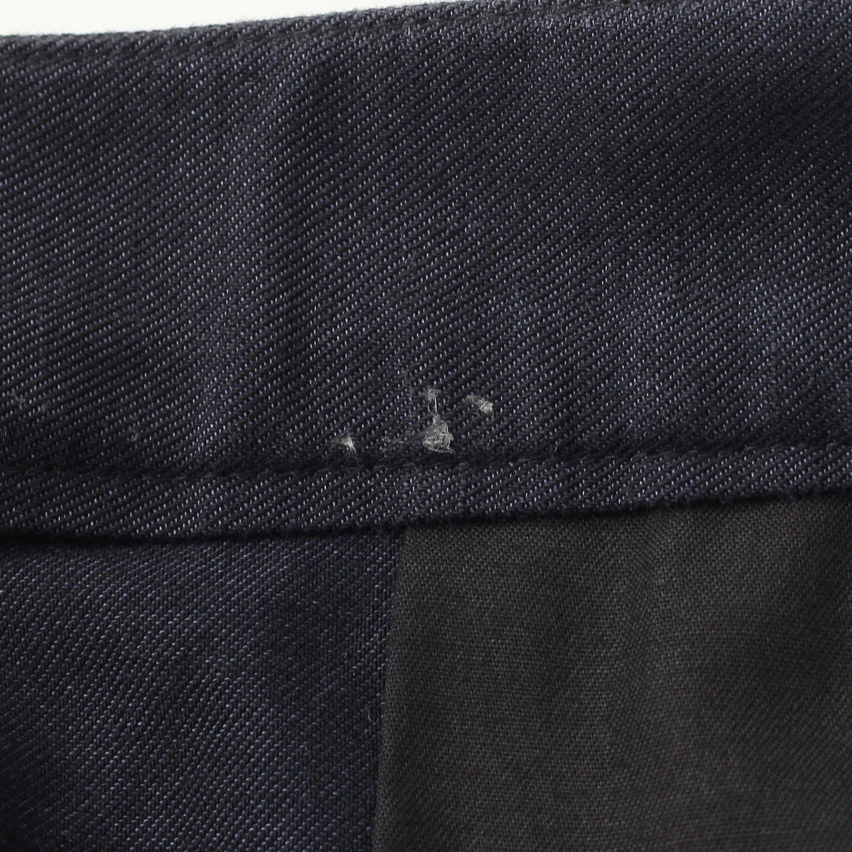 HIGH TWIST COTTON LINEN TROUSERS