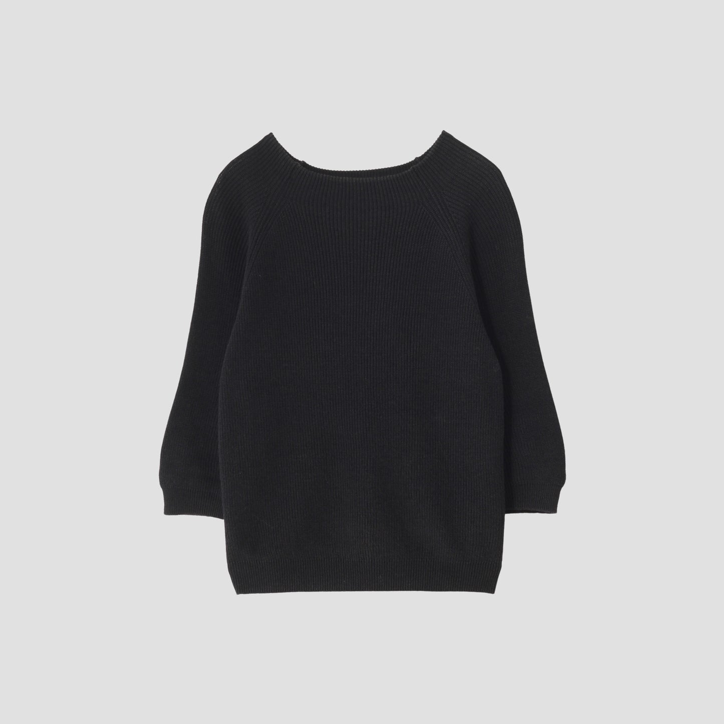 TWISTED LINEN COTTON JUMPER KNIT