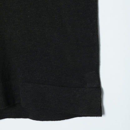 BLOCK COTTON LINEN SILK KNIT