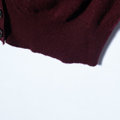 RIBBON CARDIGAN KNIT