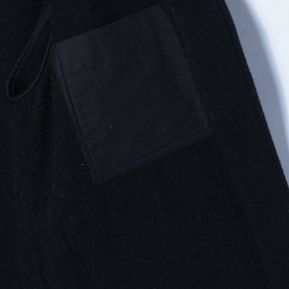 FELTED WOOL TWILL BLOUSON