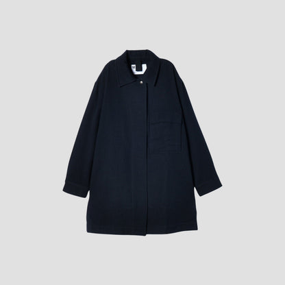 FELTED WOOL SHIRTING BLOUSON