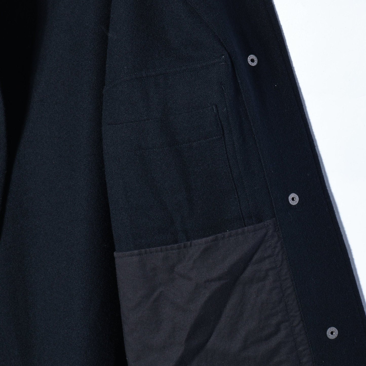 FELTED WOOL SHIRTING BLOUSON