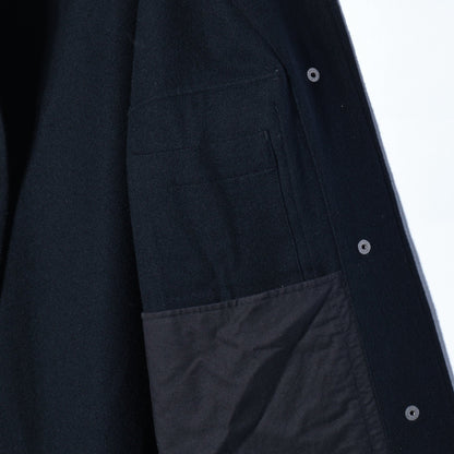 FELTED WOOL SHIRTING BLOUSON