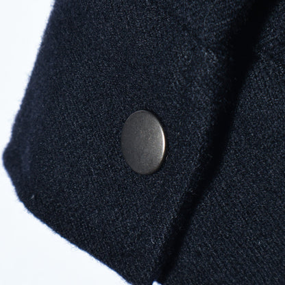 FELTED WOOL SHIRTING BLOUSON