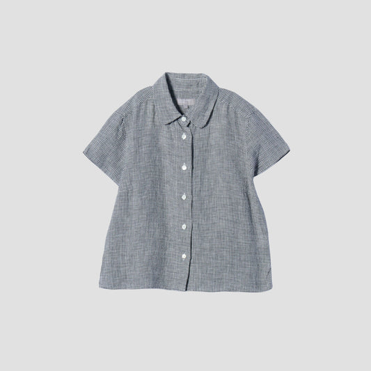 BLACK&WHITE SHIRTING LINEN