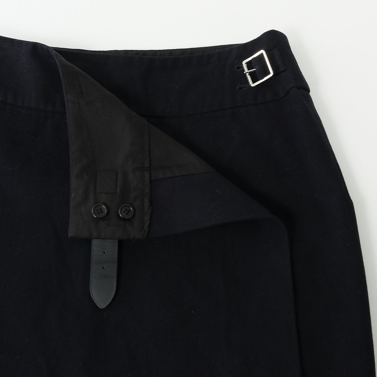 STRETCH MOLESKIN SKIRT