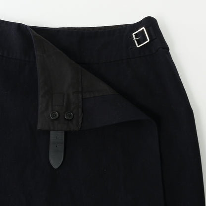 STRETCH MOLESKIN SKIRT