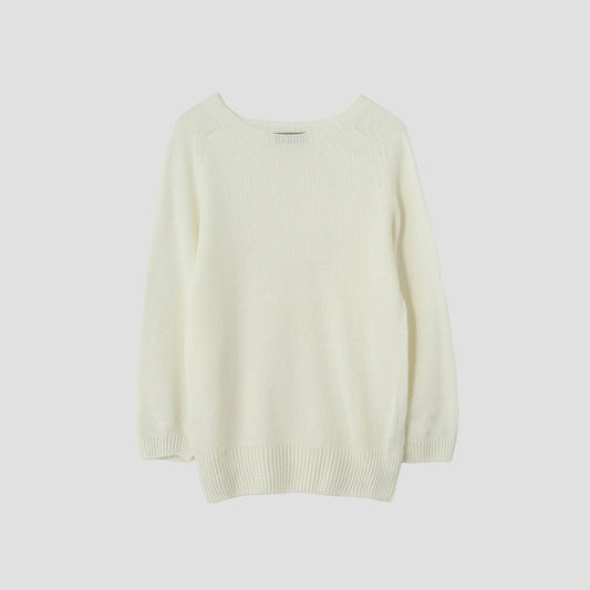 LINEN COTTON JUMPER KNIT