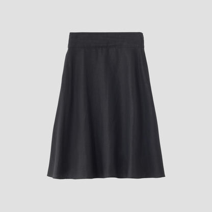 HIGH DENSE LINEN SKIRT