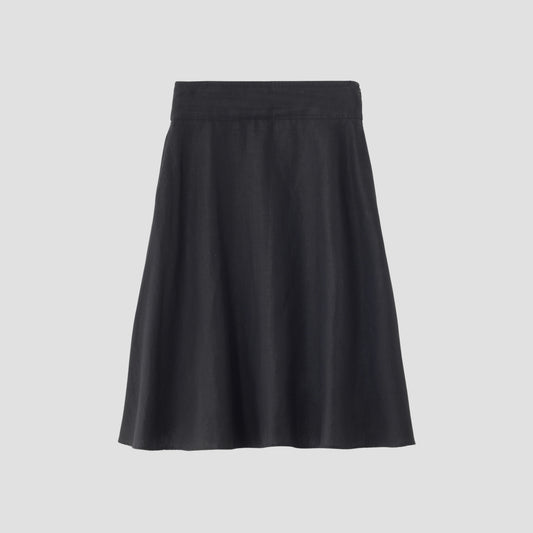 HIGH DENSE LINEN SKIRT