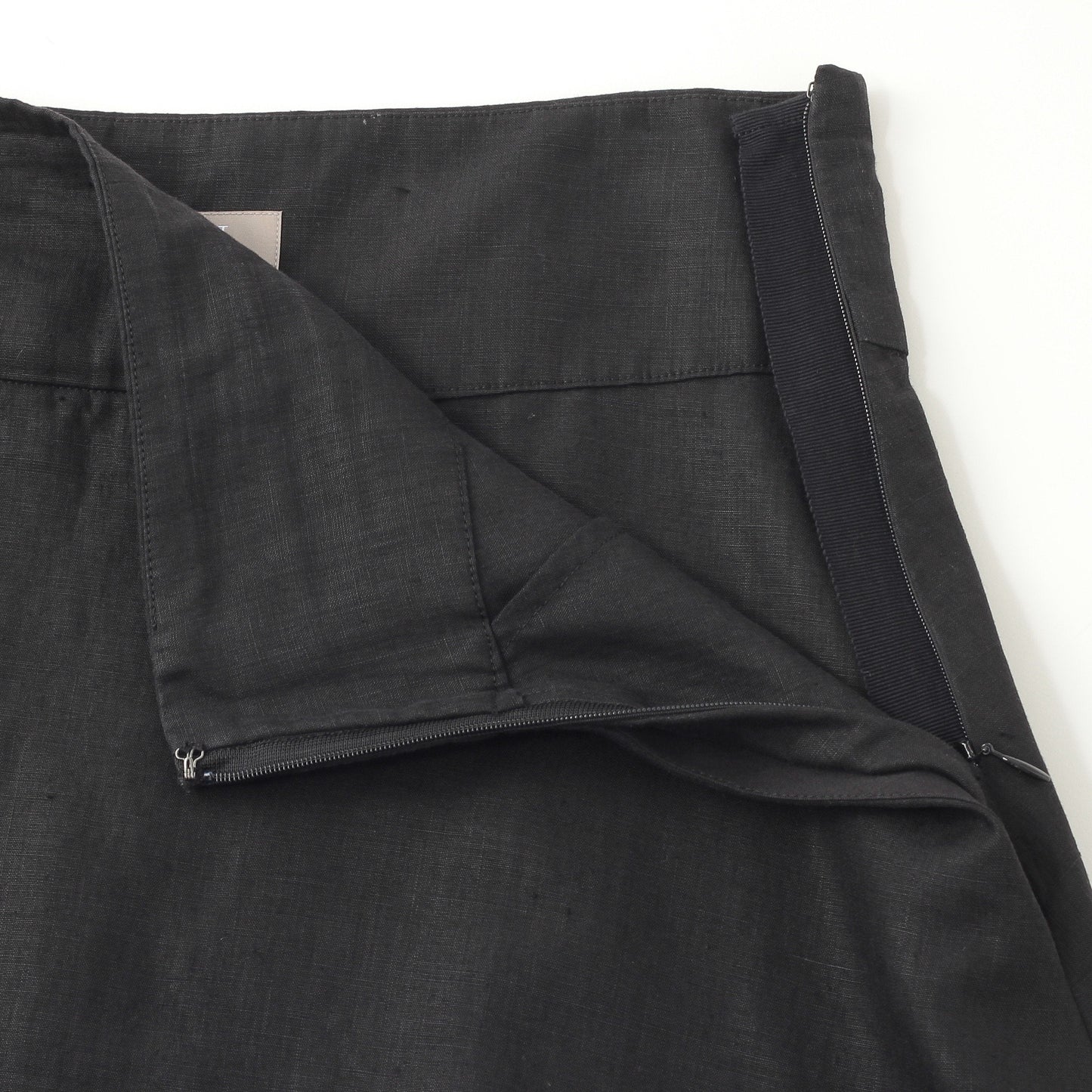 HIGH DENSE LINEN SKIRT