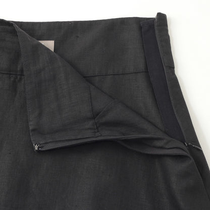 HIGH DENSE LINEN SKIRT