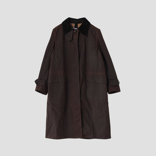 HEAVY WAXED COTTON COAT