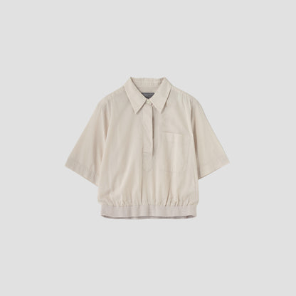 WASHED COTTON SHIRT
