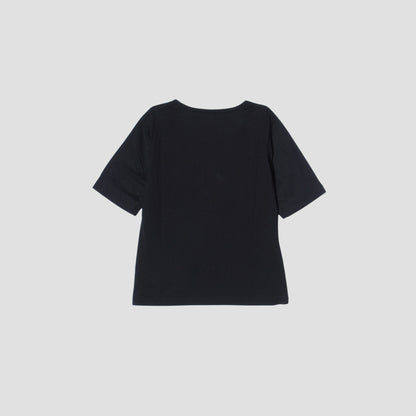 COTTON FABRIC SLEEVE T-SHIRT JERSEY