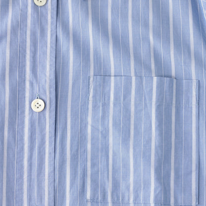 WIDE PJ STRIPE COTTON DRESS