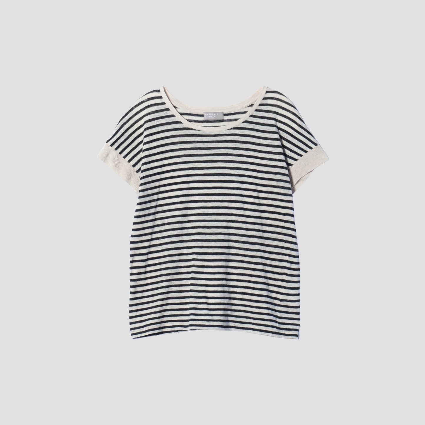 LINEN STRIPE JERSEY