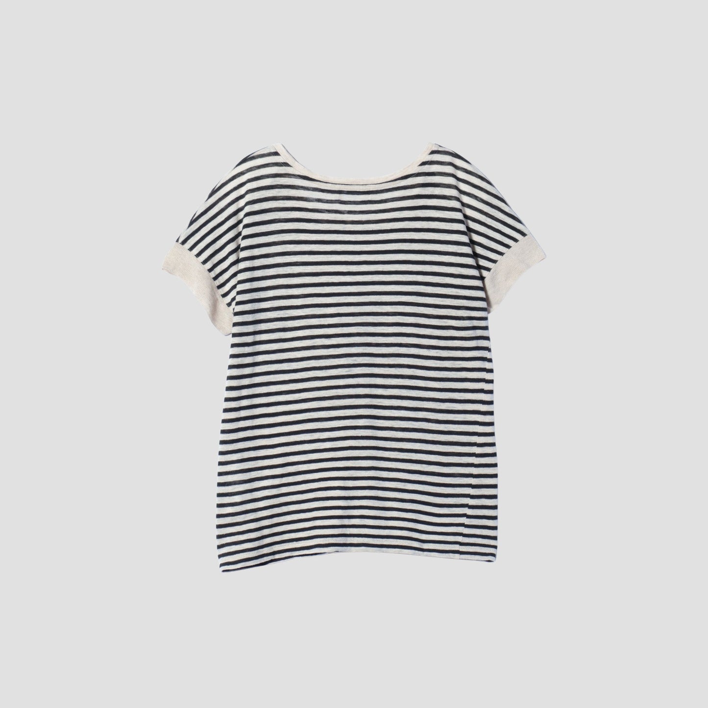 LINEN STRIPE JERSEY