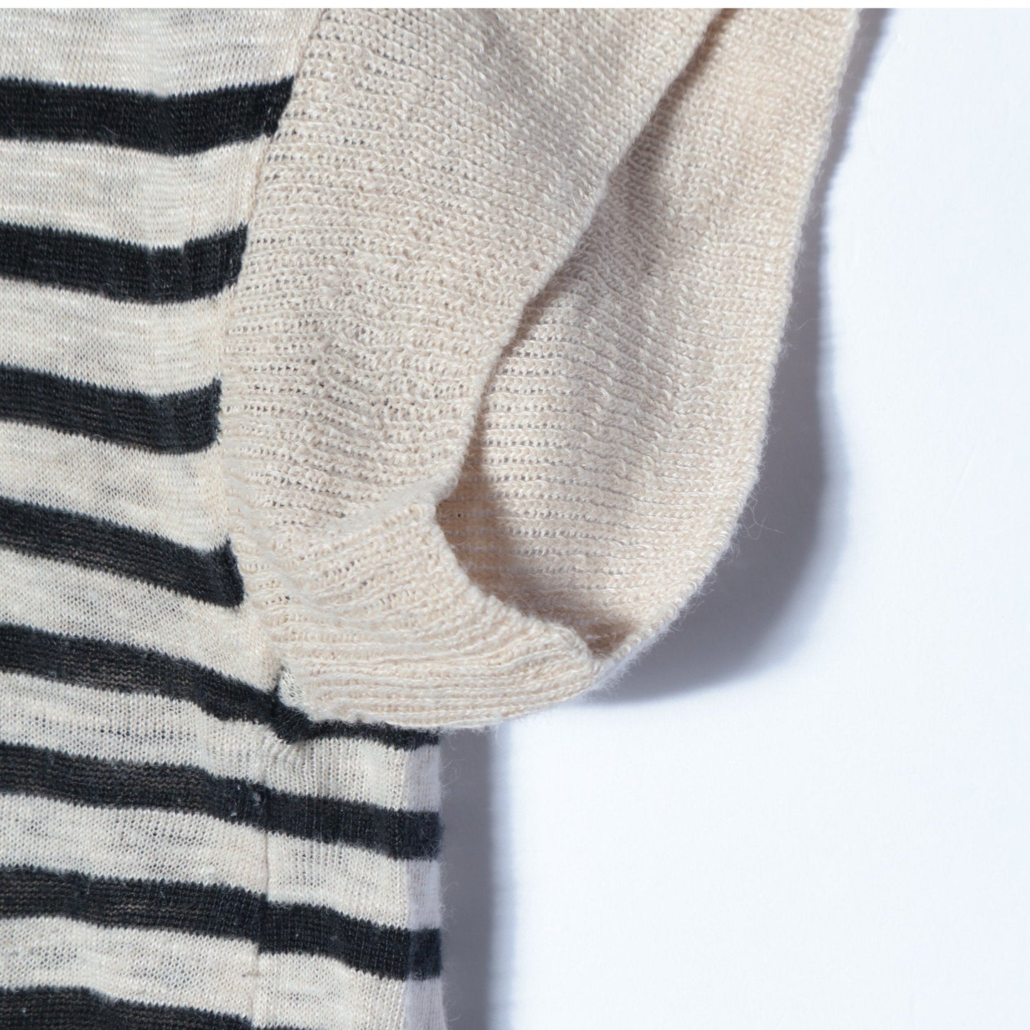 LINEN STRIPE JERSEY