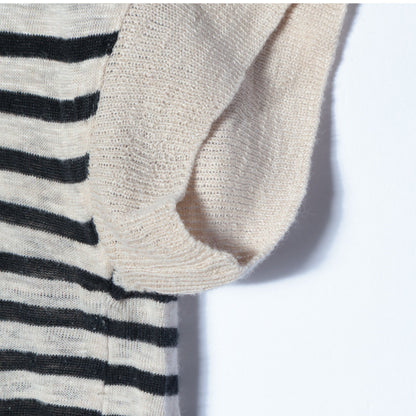 LINEN STRIPE JERSEY
