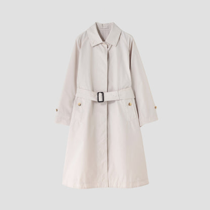 COTTON NYLON COMPACT POPLIN COAT