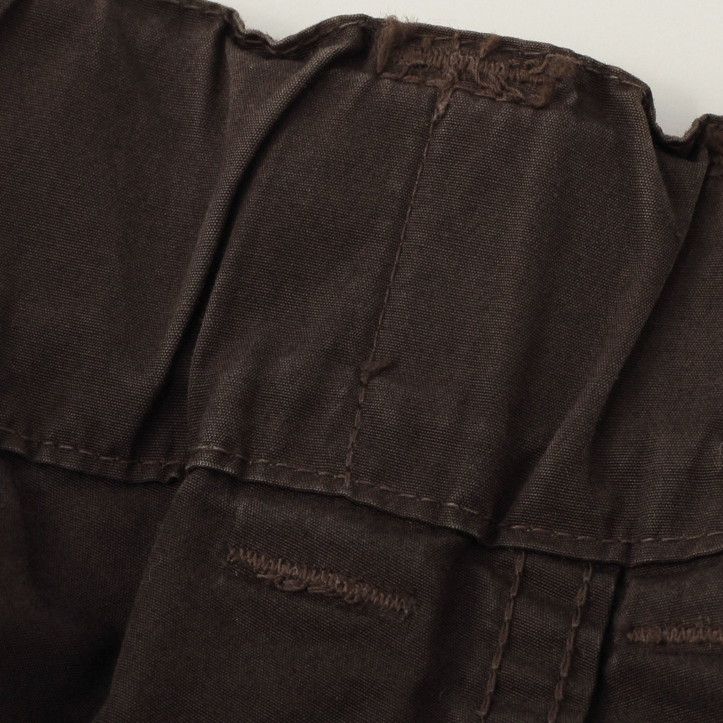 FINE COMPACT COTTON POPLIN TROUSERS
