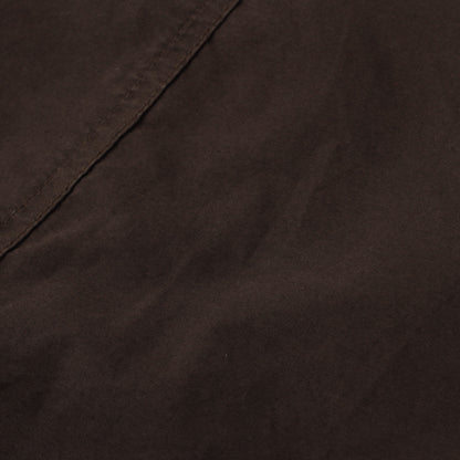 FINE COMPACT COTTON POPLIN TROUSERS