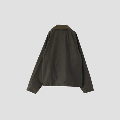 WAXED COTTON COAT