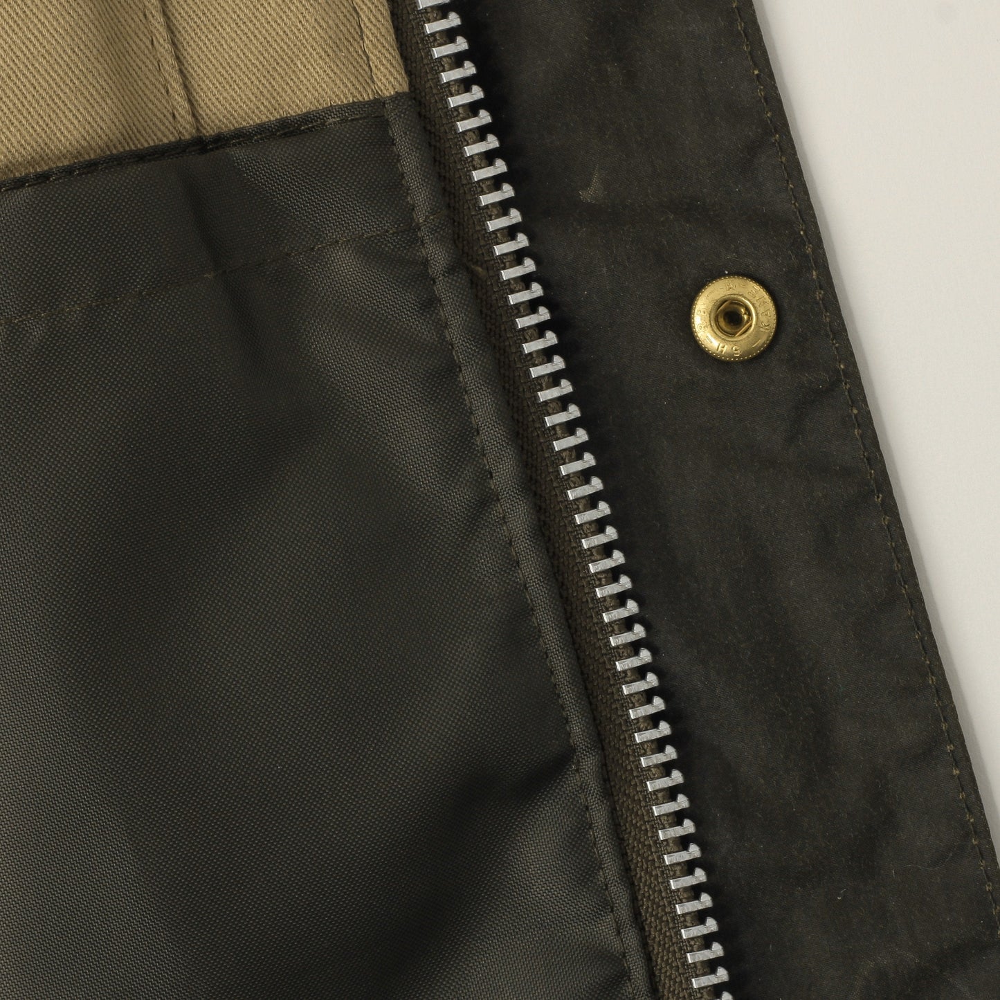 WAXED COTTON COAT
