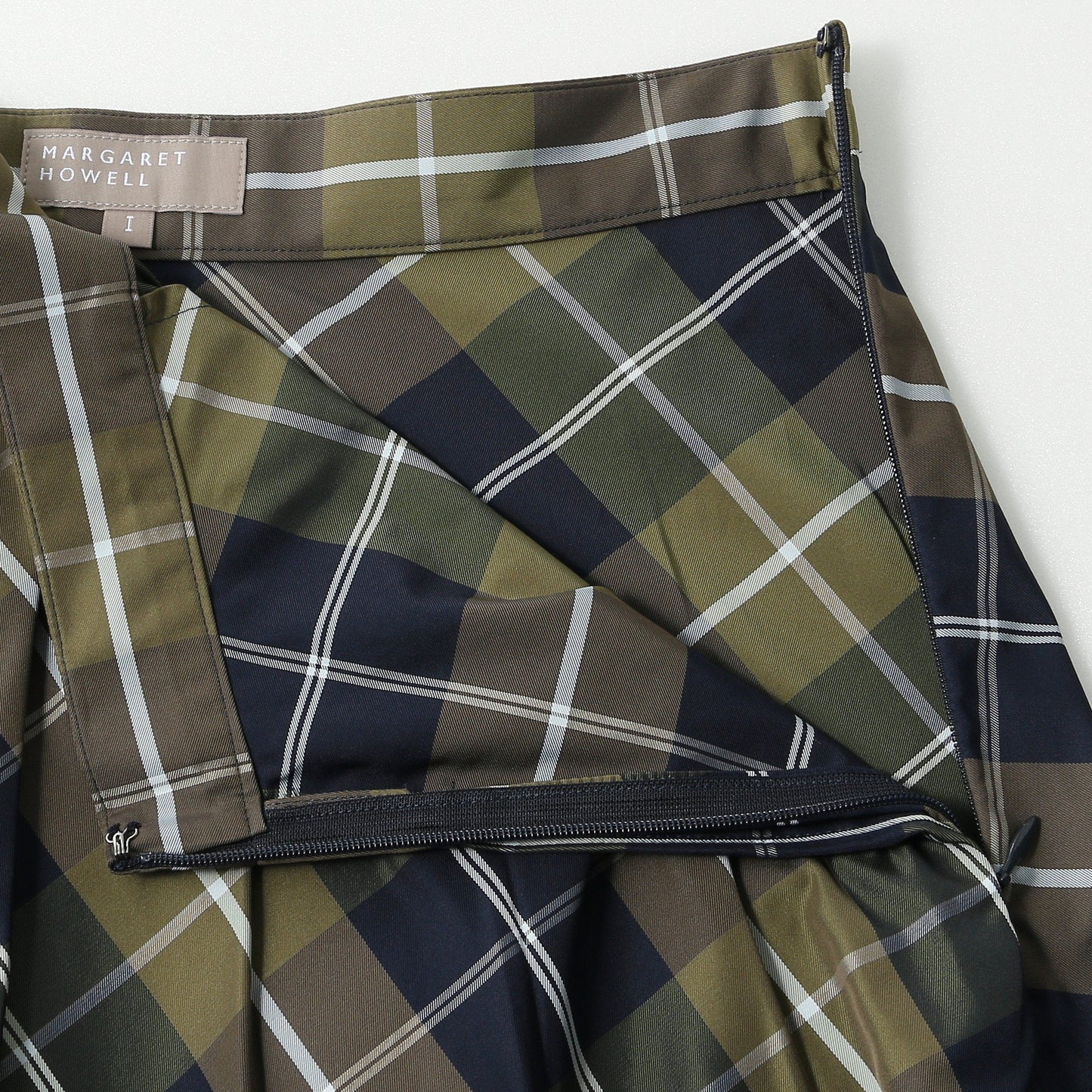 WINDOWPANE CHECK SKIRT