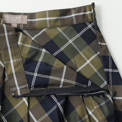 WINDOWPANE CHECK SKIRT
