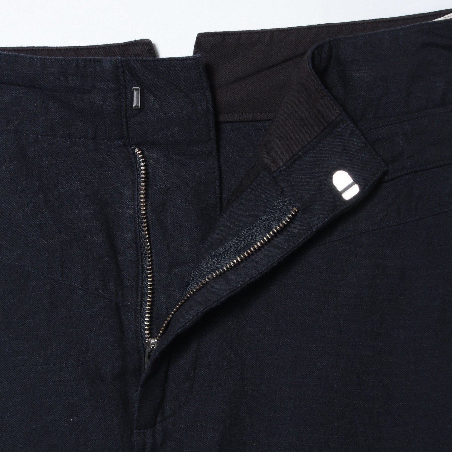 COTTON LINEN TWILL SKIRT
