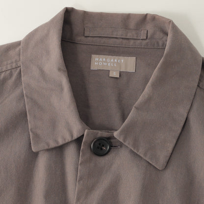DENSE COTTON POPLIN BLOUSON