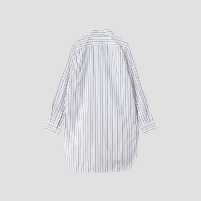 TRIPLE STRIPE COTTON POPLIN SHIRT