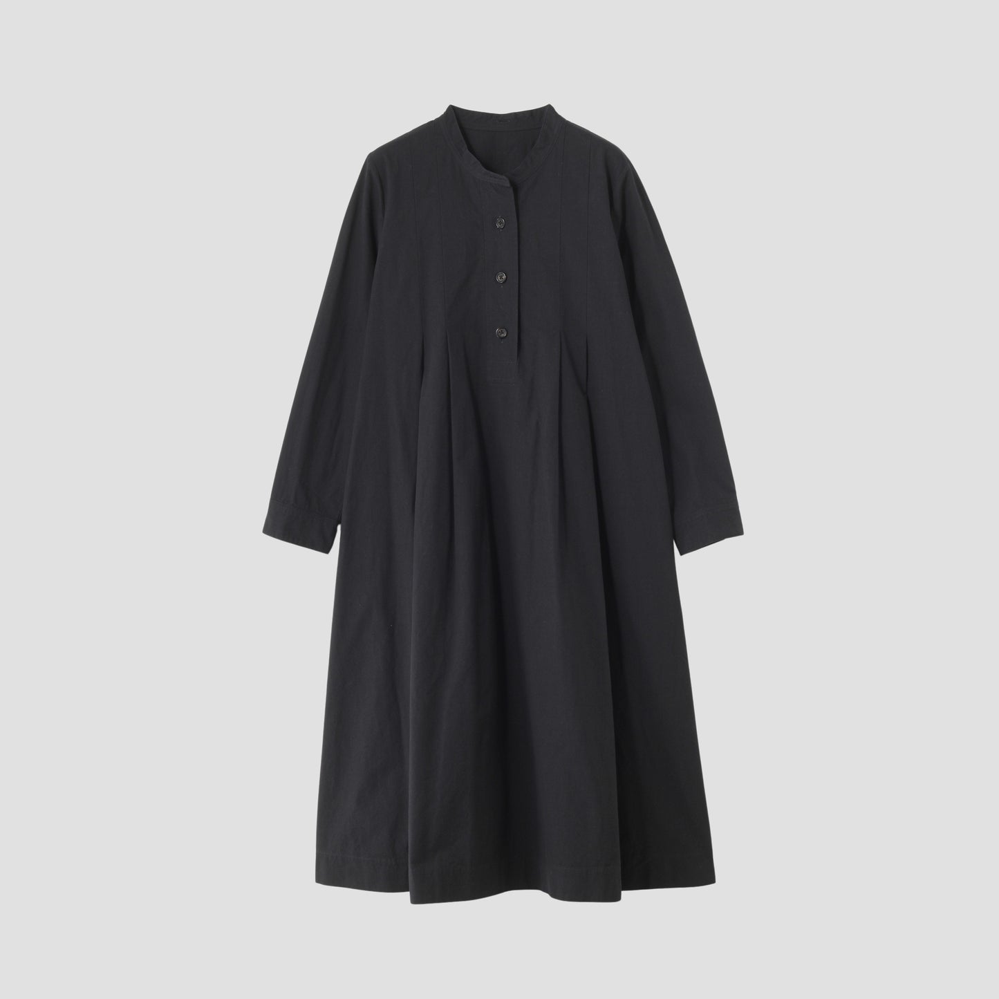 STIFF COTTON POPLIN DRESS