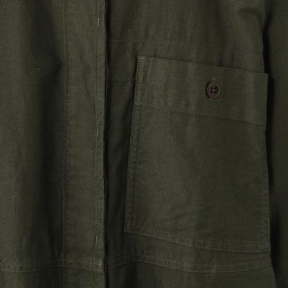LIGHT COTTON MOLESKIN DRESS