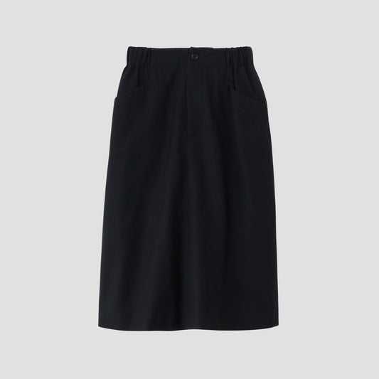 FLANNEL WOOL SKIRT